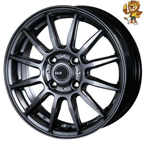 4本セット販売 インターミラノ INTER MILANO BEST LCZ 012 (MDG) 16inch 6.0J PCD：100/4 インセット：43 エルシージー 法人限定受取 ご注文前要在庫確認