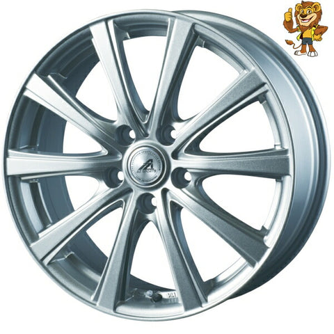 4本セット販売 インターミラノ INTER MILANO BEST AZ sports YL-10 (SI) 16inch 6.5J PCD：114.3/5 インセット：38 エーゼットスポーツ 法人限定受取 ご注文前要在庫確認