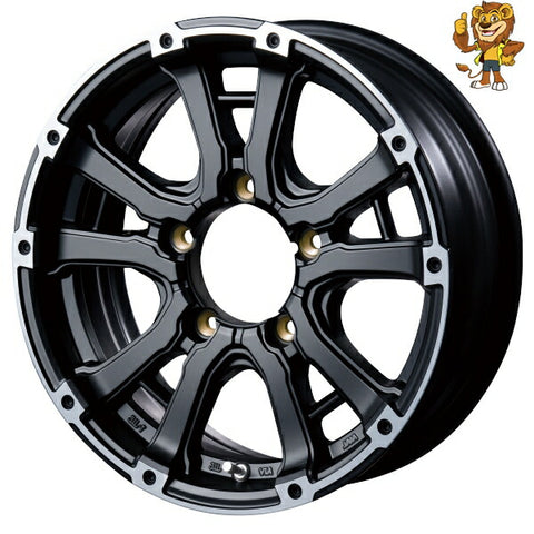 4本セット販売 インターミラノ INTER MILANO BEST MUD BAHN XR-600S (MBK/RP) 16inch 5.5J PCD：139.7/5 インセット：20 マッドバーン 法人限定受取 ご注文前要在庫確認