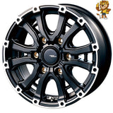 単品販売 インターミラノ INTER MILANO BEST MUD BAHN XR-600S (MBK/RP) 15inch 6.0J PCD：139.7/6 インセット：43 マッドバーン 法人限定受取 ご注文前要在庫確認