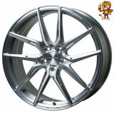 4本セット販売 ホットスタッフ HOT STUFF TRAFFICSTAR FORGED TSF-02 (BRS) 20inch 9.5J PCD114.3/5H 38