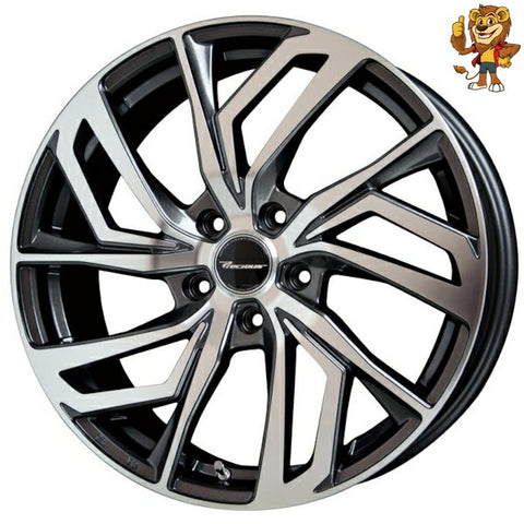 4本セット販売 ホットスタッフ HOT STUFF Precious C-1 (GM/P) 17inch 7.0J PCD114.3/5H 55