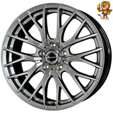 4本セット販売 ホットスタッフ HOT STUFF Exceeder E05 (CS) 17inch 7.0J PCD114.3/5H 48