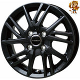 4本セット販売 ホットスタッフ HOT STUFF WAREN W06 (GM) 17inch 6.5J PCD100/4H 45