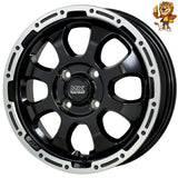 単品販売 ホットスタッフ HOT STUFF MAD CROSS GRACE (GB/P) 15inch 4.5J PCD100/4H 45