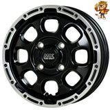 4本セット販売 ホットスタッフ HOT STUFF MAD CROSS GRACE (GB/P) 12inch 4.00B PCD100/4H 43