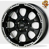 4本セット販売 ホットスタッフ HOT STUFF MAD CROSS GRACE (GB/P) 17inch 7.0J PCD114.3/5H 38