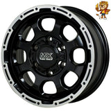 4本セット販売 ホットスタッフ HOT STUFF MAD CROSS GRACE (GB/P) 15inch 6.0J PCD139.7/6H 44