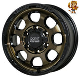 単品販売 ホットスタッフ HOT STUFF MAD CROSS GRACE (BRC/BK) 15inch 6.0J PCD139.7/6H 33