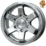 単品販売 ホットスタッフ HOT STUFF MAD CROSS MC76 (DS) 15inch 6.0J PCD139.7/6H 44