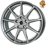 4本セット販売 ホットスタッフ HOT STUFF G.speed G01 (MS) 16inch 6.5J PCD114.3/5H 53