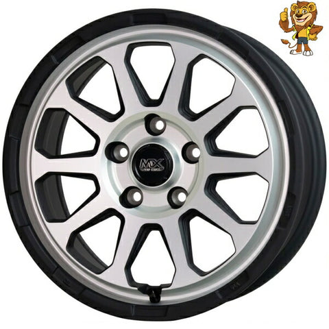 4本セット販売 ホットスタッフ HOT STUFF MAD CROSS RANGER (MTSI) 17inch 7.0J PCD：114.3/5H インセット：38 マッドクロス レンジャー