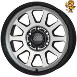 4本セット販売 ホットスタッフ HOT STUFF MAD CROSS RANGER (MTSI) 18inch 8.0J PCD：139.7/6H インセット：20 マッドクロス レンジャー