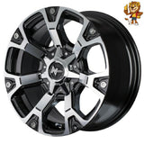 4本セット販売 マルカ　MID NITRO POWER WARHEAD (DG5) 17inch 8.0J PCD:139.7/6H インセット:20 ナイトロパワー ウォーヘッド