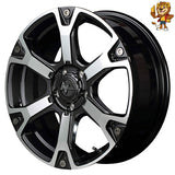 4本セット販売 マルカ　MID NITRO POWER WARHEAD S (DG/MC) 18inch 7.0J PCD:114.3/5H インセット:42 ナイトロパワー ウォーヘッドS