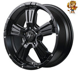 4本セット販売 マルカ　MID NITRO POWER CROSS CLAW (SB/PD) 16inch 7.0J PCD:114.3/5H インセット:40 ナイトロパワー クロスクロウ