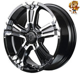 単品販売 マルカ　MID NITRO POWER CROSS CLAW (BM/MC) 16inch 7.0J PCD:114.3/5H インセット:40 ナイトロパワー クロスクロウ