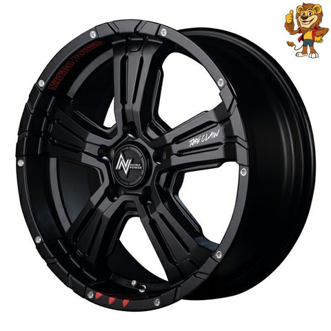 4本セット販売 マルカ　MID NITRO POWER CROSS CLAW GE (SB/PD/G) 16inch 7.0J PCD:114.3/5H インセット:40 ナイトロパワー クロスクロウ グラフィティED