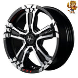 4本セット販売 マルカ　MID NITRO POWER CROSS CLAW GE (BM/MC/G) 16inch 7.0J PCD:114.3/5H インセット:40 ナイトロパワー クロスクロウ グラフィティED