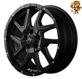 単品販売 マルカ　MID NITRO POWER DERINGER (SB) 16inch 7.0J PCD:114.3/5H インセット:40 ナイトロパワー デリンジャー