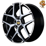 4本セット販売 マルカ　MID RMP 025FX (G.BKP) 18inch 8.0J PCD:114.3/5H インセット:42 アールエムピー 025FX