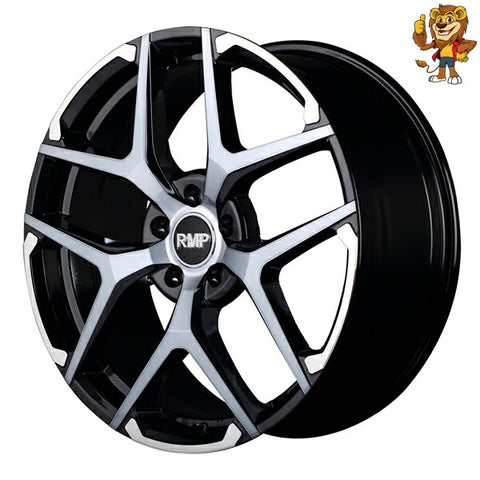 4本セット販売 マルカ　MID RMP 025FX (S.BKP) 18inch 8.0J PCD:114.3/5H インセット:42 アールエムピー 025FX