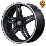 4本セット販売 マルカ　MID RMP 520F (SGB/RP) 18inch 8.0J PCD:114.3/5H インセット:42 アールエムピー 520F