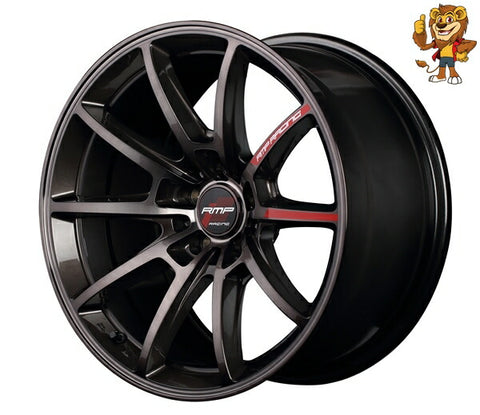 単品販売 マルカ　MID RMP RACING R25 (G1B) 18inch 9.5J PCD:114.3/5H インセット:12 アールエムピー レーシング R25