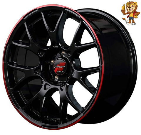 単品販売 マルカ　MID RMP RACING R27 (BRR) 18inch 8.0J PCD:100/5H インセット:45 アールエムピー レーシング R27