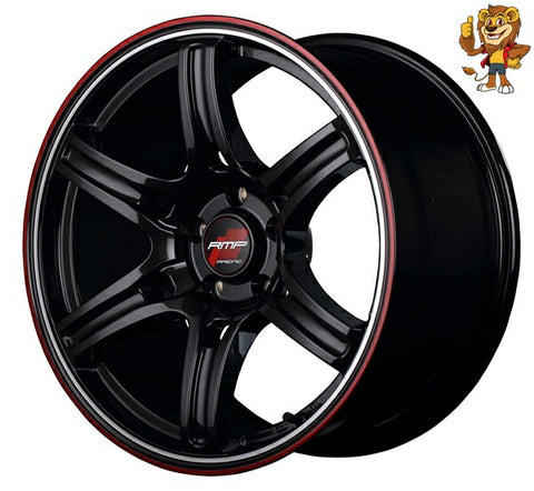 4本セット販売 マルカ　MID RMP RACING R60 (CB/P/R&C) 18inch 9.5J PCD:114.3/5H インセット:22 アールエムピー レーシング R60