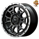 単品販売 マルカ　MID NITRO POWER H6 SLUG (SGMP) 16inch 7.0J PCD:114.3/5H インセット:40 ナイトロパワー H6 スラッグ