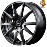 4本セット販売 マルカ　MID SCHNEIDER SLS (MG) 18inch 8.0J PCD:114.3/5H インセット:35 シュナイダー SLS