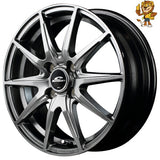 4本セット販売 マルカ　MID SCHNEIDER SLS (MG) 14inch 5.0J PCD:100/4H インセット:40 シュナイダー SLS