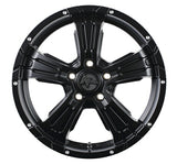 4本セット販売 マルカ　MID NITRO POWER CROSS CLAW (SB/PD) 16inch 7.0J PCD:114.3/5H インセット:40 ナイトロパワー クロスクロウ