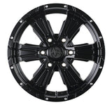 4本セット販売 マルカ　MID NITRO POWER CROSS CLAW (SB/PD) 17inch 6.5J PCD:139.7/6H インセット:48 ナイトロパワー クロスクロウ