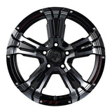 4本セット販売 マルカ　MID NITRO POWER CROSS CLAW GE (BM/MC/G) 16inch 7.0J PCD:114.3/5H インセット:40 ナイトロパワー クロスクロウ グラフィティED