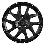 単品販売 マルカ　MID NITRO POWER DERINGER (SB) 16inch 7.0J PCD:114.3/5H インセット:40 ナイトロパワー デリンジャー