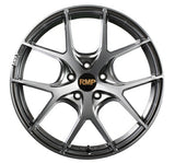 4本セット販売 マルカ　MID RMP 025F (HMC/B) 18inch 8.0J PCD:114.3/5H インセット:42 アールエムピー 025F