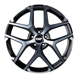 4本セット販売 マルカ　MID RMP 025FX (S.BKP) 18inch 8.0J PCD:114.3/5H インセット:42 アールエムピー 025FX