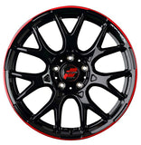 単品販売 マルカ　MID RMP RACING R27 (BRR) 18inch 8.0J PCD:114/5H インセット:45 アールエムピー レーシング R27