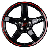 4本セット販売 マルカ　MID RMP RACING R50 (BRR) 18inch 9.5J PCD:114/5H インセット:22 アールエムピー レーシング R50