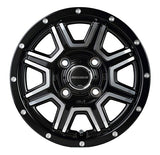 単品販売 マルカ　MID ROAD MAX WF-8 (SBK+DPFP) 12inch 4.0J PCD:100/4H インセット:42 ロードマックス WF-8