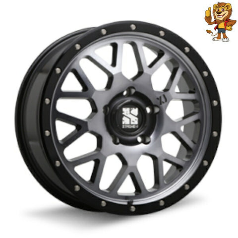 4本セット販売 エムエルジェイ MLJ XTREME-J XJ04 18inch 8.0J PCD:139.7 穴数:6 インセット:20 グロスブラックマシーン/スモーククリア 法人限定受取