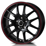 ホイール1本 モンツァジャパン MONZA JAPAN JP-STYLE JEFA (ジェイピースタイル ジェファ) 17inch 7.0J PCD：114.3 穴数：5 48 (PB/R)