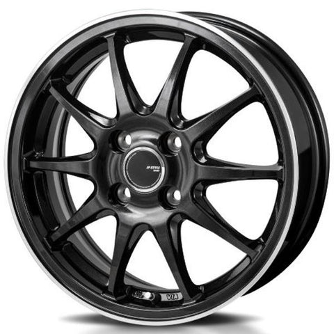 4本セット販売 モンツァジャパン MONZA JAPAN JP-STYLE R10 (ジェイピースタイル R10) 14inch 5.5J PCD：100 穴数：4 40 (PB/FCP)