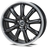 ホイール1本 モンツァジャパン MONZA JAPAN JP-STYLE Bany (ジェイピースタイル バーニー) 17inch 7.0J PCD：114.3 穴数：5 48 (SDG/RP)