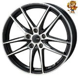 ホイール1本 モンツァジャパン MONZA JAPAN JP-STYLE GRID (ジェイピースタイル グリッド) 17inch 7.0J PCD：114.3 穴数：5 48 (BM/P)