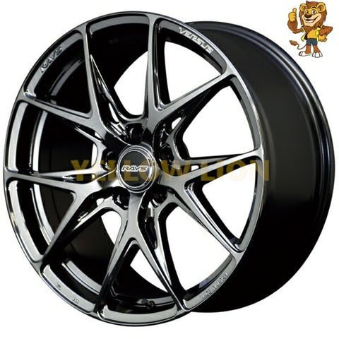 4本セット販売 レイズ RAYS VERSUS VV21S (YNJ) 18inch 9.5J PCD:120/5 インセット:22 ベルサス