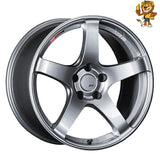 4本セット販売 エスエスアール SSR GTV01 (GSI) 17inch 7.0J PCD：114.3/5H インセット：42 グレアシルバー 法人限定受取