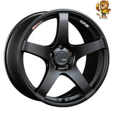 4本セット販売 エスエスアール SSR GTV01 (FBK) 18inch 8.0J PCD：114.3/5H インセット：35 フラットブラック 法人限定受取